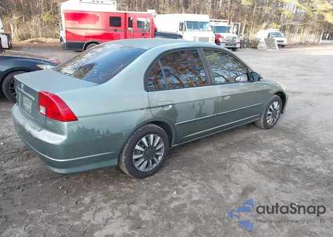 2004 Honda Civic Lx из США, поврежденный, VIN 2HGES16554H593558